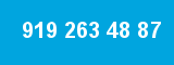919 263 48 87